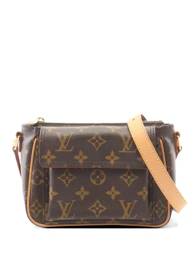 Pre-owned Louis Vuitton 2004 Pm Viva Cité Shoulder Bag In Brown