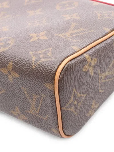 Pre-owned Louis Vuitton 2004 Recital Monogram-canvas Shoulder Bag In Brown