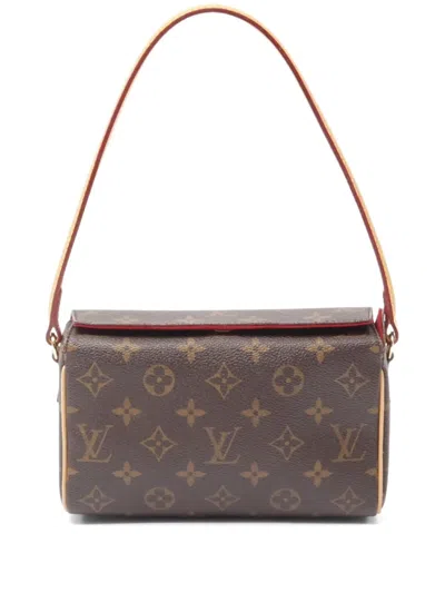 Pre-owned Louis Vuitton 2004 Recital Shoulder Bag In Brown