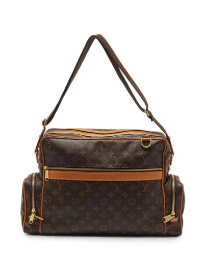 Pre-owned Louis Vuitton 2004 Sac Squash Monogram Messenger Bag In Brown