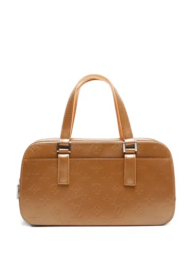 Pre-owned Louis Vuitton 2004 Shelton Handbag In Gold