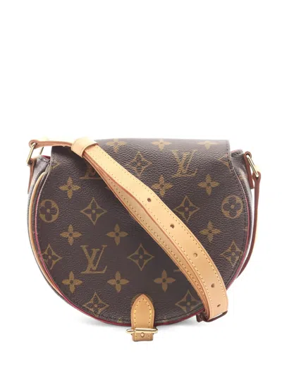 Pre-owned Louis Vuitton 2004 Tambourine Crossbody Bag In Brown
