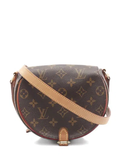 Pre-owned Louis Vuitton 2004 Tambourine Monogram Crossbody Bag In Brown