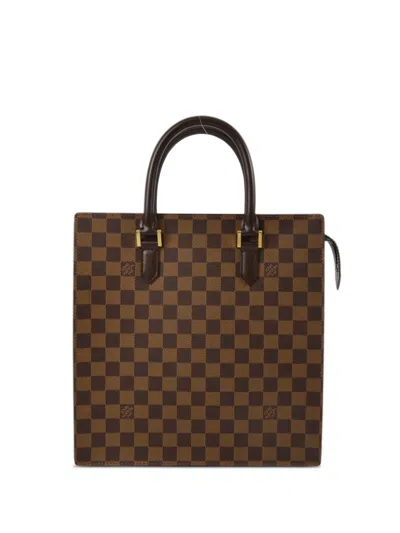 Pre-owned Louis Vuitton 2004 Venice Pm Tote Bag In Brown