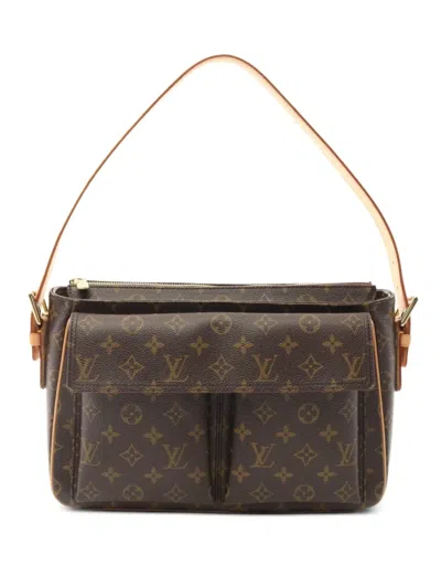 Pre-owned Louis Vuitton 2004 Vivacite Gm Monogram Canvas Shoulder Bag