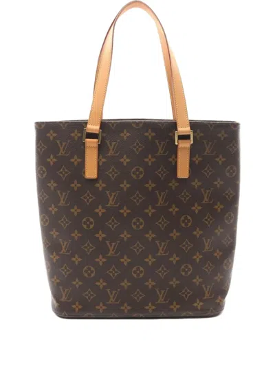 Pre-owned Louis Vuitton 2004 Vivian Gm Monogram Tote Bag In Brown