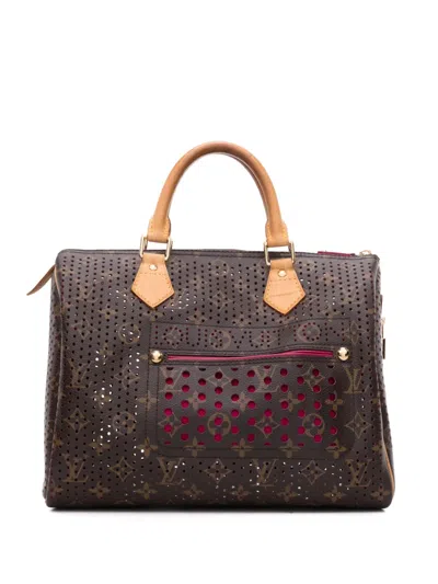 Pre-owned Louis Vuitton 2005-2006 Speedy 30 Tote Bag In Brown