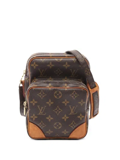 Pre-owned Louis Vuitton 2005 Amazon Shoulder Bag In Brown