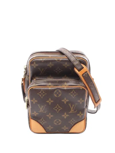 Pre-owned Louis Vuitton 2005 Amazon Shoulder Bag In Brown