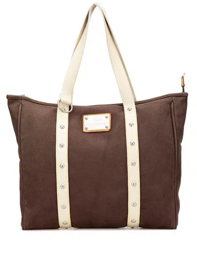 Pre-owned Louis Vuitton 2005 Antigua Cabas Gm Tote Bag