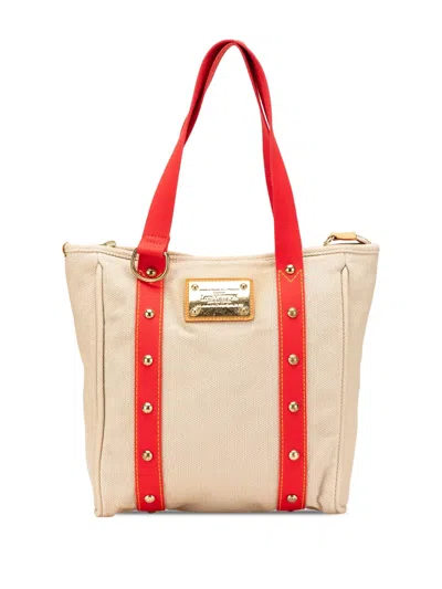 Pre-owned Louis Vuitton 2005 Antigua Cabas Mm Tote Bag