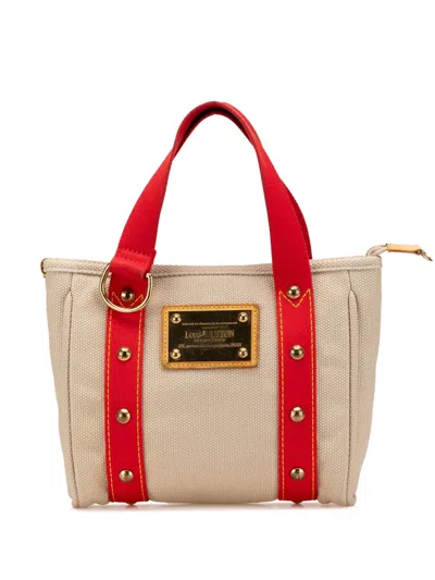 Pre-owned Louis Vuitton 2005 Antigua Cabas Pm Handbag
