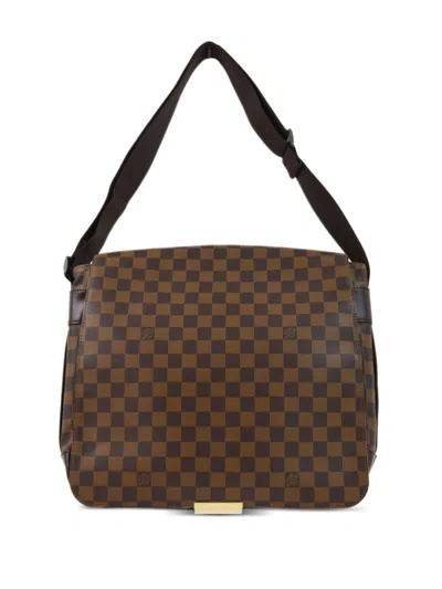 Pre-owned Louis Vuitton 2005 Bastille Shoulder Bag In Brown