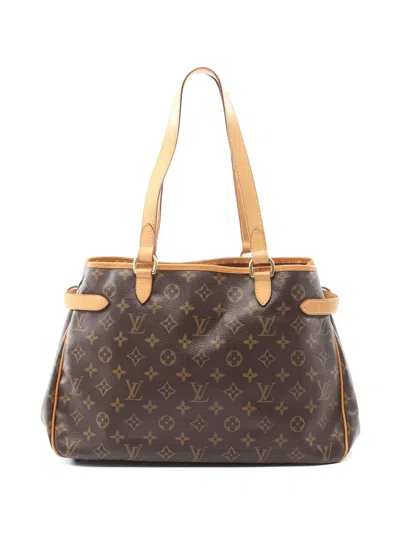 Pre-owned Louis Vuitton 2005 Batignolles Tote Bag In Brown