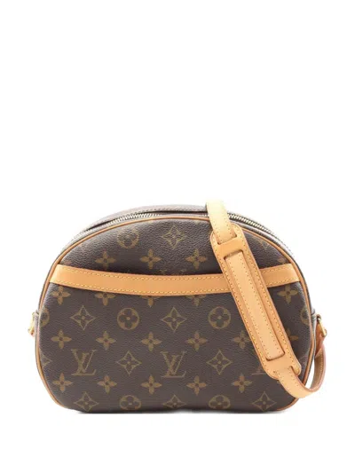 Pre-owned Louis Vuitton 2005 Blower Monogram Cross Body Bag In Brown