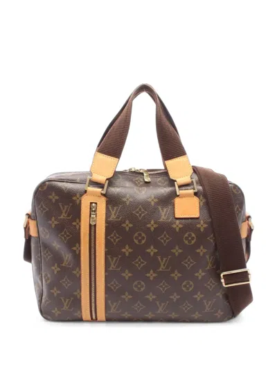 Pre-owned Louis Vuitton 2005 Bosforo Monogram Canvas Tote Bag In Brown