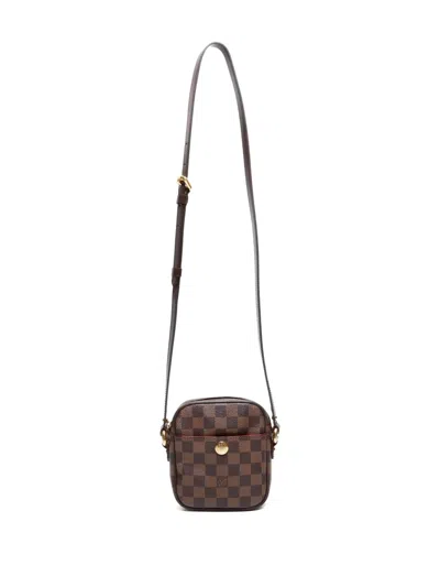 Pre-owned Louis Vuitton 2005 Damier Lift Shoulder Bag In Brown