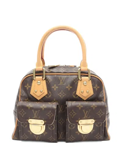 Pre-owned Louis Vuitton 2005 Manhattan Pm Tote Bag