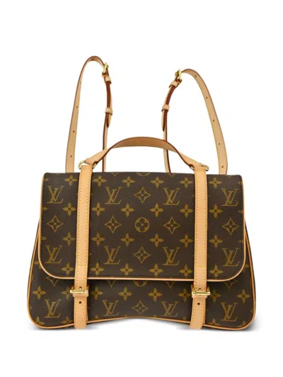 Pre-owned Louis Vuitton 2005 Marelle Sac A Dos Backpack In Brown