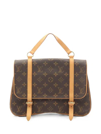Pre-owned Louis Vuitton 2005 Marelle Sac A Dos Monogram Backpack In Brown