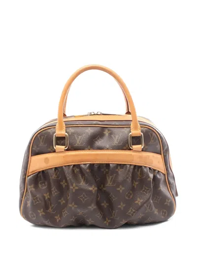 Pre-owned Louis Vuitton 2005 Mitzi Monogram Handbag In Brown