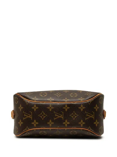 Pre-owned Louis Vuitton 2005 Monogram Blois Crossbody Bag In Brown