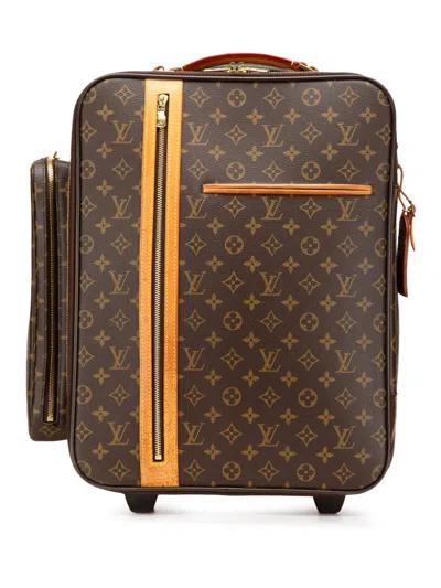 Pre-owned Louis Vuitton 2005 Monogram Bosphore Trolley 45 Travel Bag