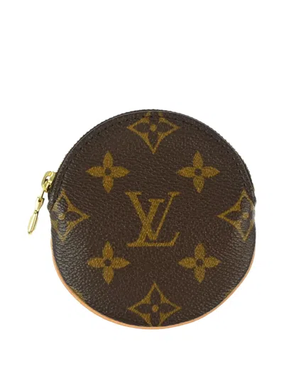 Pre-owned Louis Vuitton 2005 Monogram Coin Purse In Brown