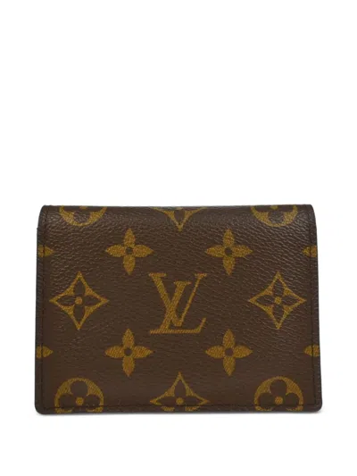 Pre-owned Louis Vuitton 2005 Monogram Japon Singapour Cardholder