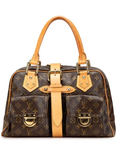 Pre-owned Louis Vuitton 2005 Monogram Manhattan Gm Handbag