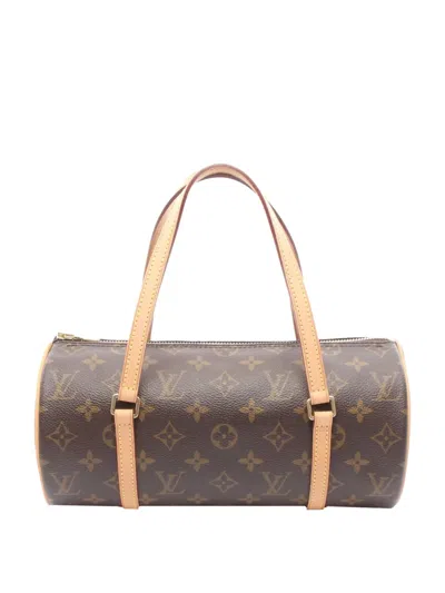 Pre-owned Louis Vuitton 2005 Monogram Papillon 26 Handbag In Brown