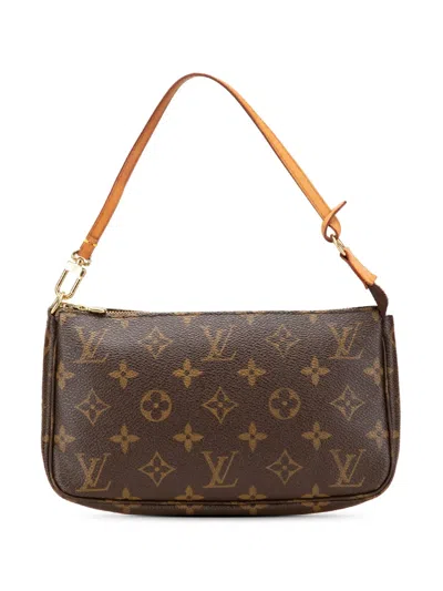 Pre-owned Louis Vuitton 2005 Monogram Pochette Accessoires Shoulder Bag