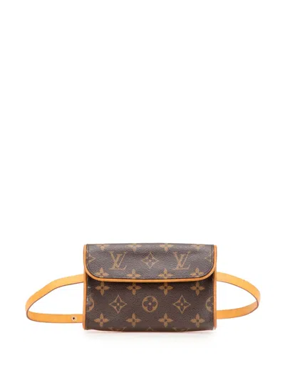 Pre-owned Louis Vuitton 2005 Monogram Pochette Florentine Belt Bag