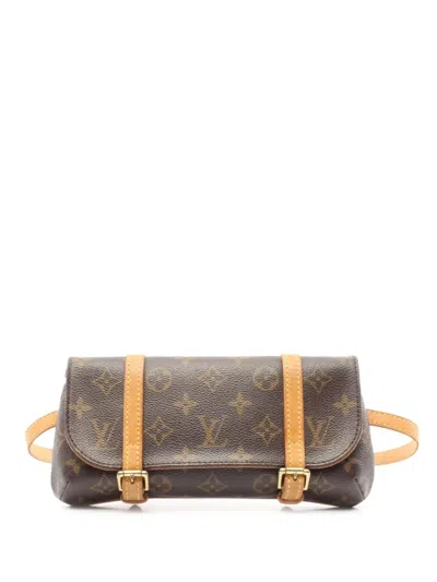 Pre-owned Louis Vuitton 2005 Monogram Pochette Marelle Pm Belt Bag
