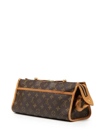 Pre-owned Louis Vuitton 2005 Monogram Popincourt Long Crossbody Bag In Brown
