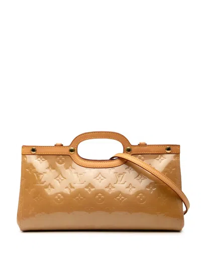 Pre-owned Louis Vuitton 2005 Monogram Vernis Roxbury Drive Satchel