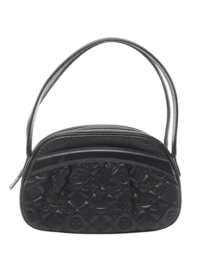 Pre-owned Louis Vuitton 2005 Monogram Vienna Klara Shoulder Bag In Black