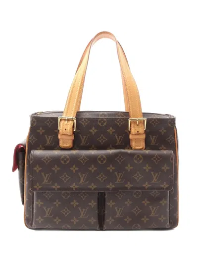 Pre-owned Louis Vuitton 2005 Multipli Cité Handbag In Brown