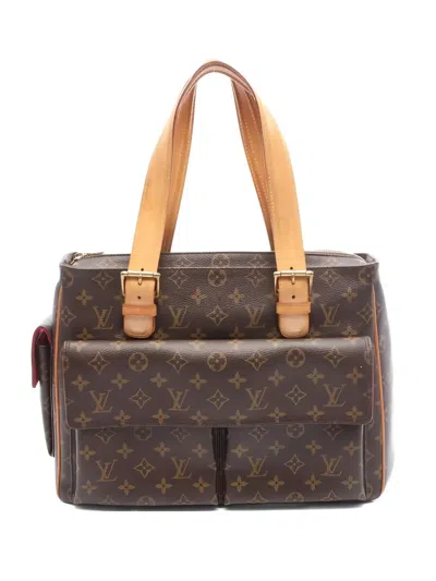 Pre-owned Louis Vuitton 2005 Multipli Cité Monogram Handbag In Brown