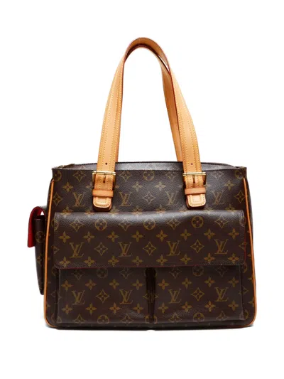 Pre-owned Louis Vuitton 2005 Multipli Cite Shoulder Bag In Brown