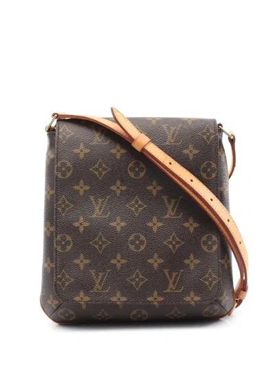 Pre-owned Louis Vuitton 2005 Musette Salsa Crossbody Bag In Brown