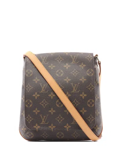 Pre-owned Louis Vuitton 2005 Musette Salsa Shoulder Bag In Brown