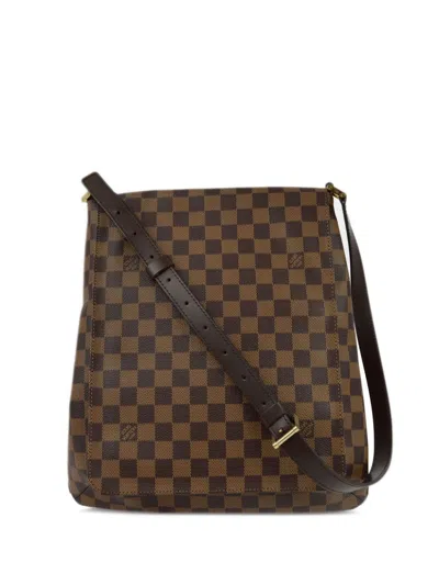 Pre-owned Louis Vuitton 2005 Musette Shoulder Bag In Brown