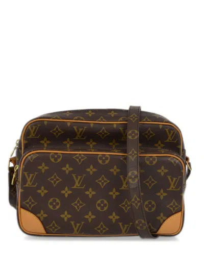 Pre-owned Louis Vuitton 2005 Nile Messenger Shoulder Bag In Brown