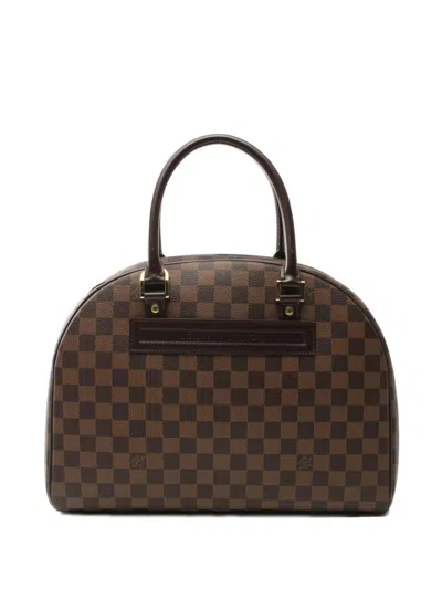 Pre-owned Louis Vuitton 2005 Nolita Handbag In Brown