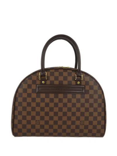 Pre-owned Louis Vuitton 2005 Nolita Handbag In Brown