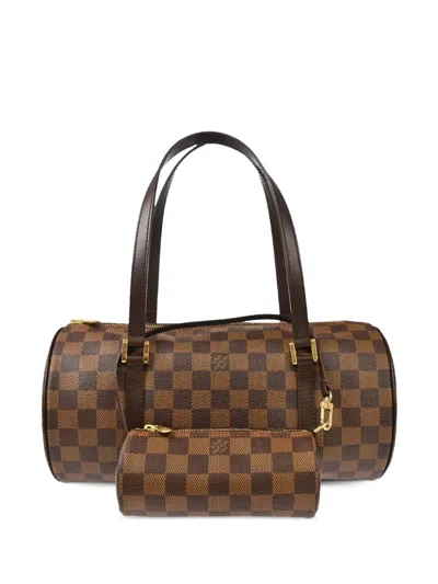Pre-owned Louis Vuitton 2005 Papillon 30 Tote Bag In 褐色