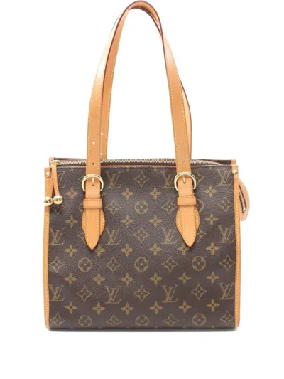 Pre-owned Louis Vuitton 2005 Popincourt Handbag In Brown