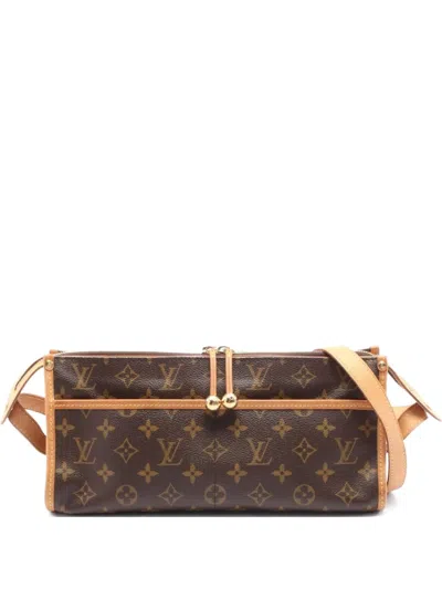 Pre-owned Louis Vuitton 2005 Popincourt Ron Shoulder Bag In Brown