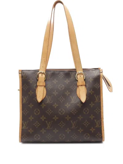 Pre-owned Louis Vuitton 2005 Popincourt Tote Bag In Brown